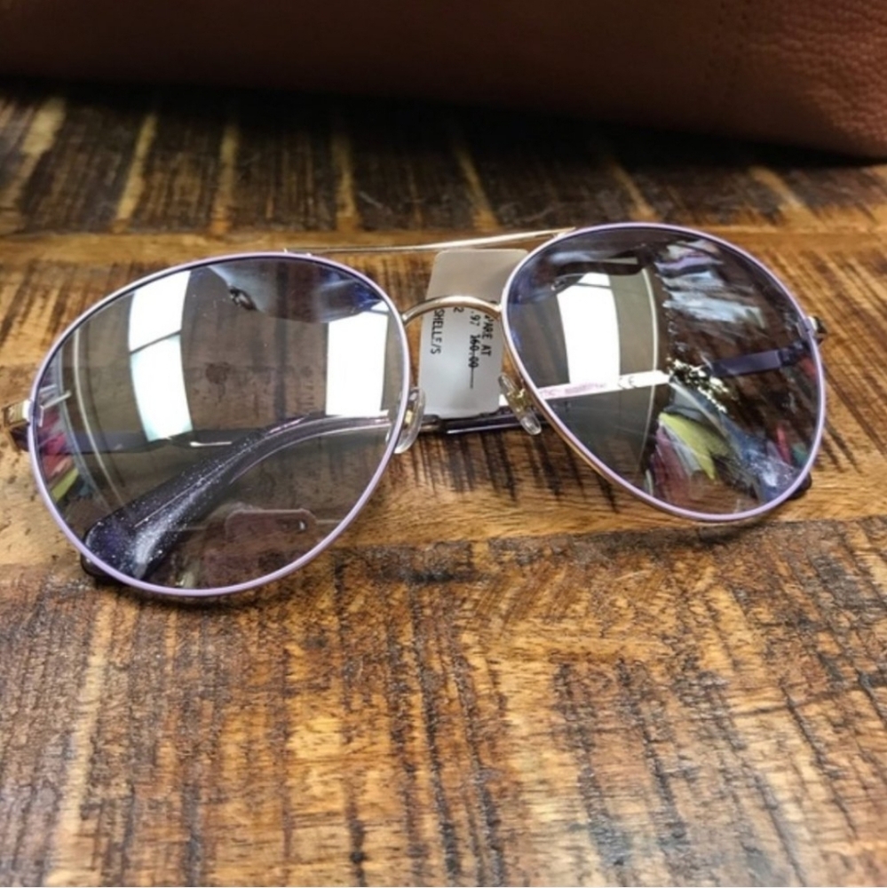 Kate Spade Stylish Purple Aviator Sunglasses